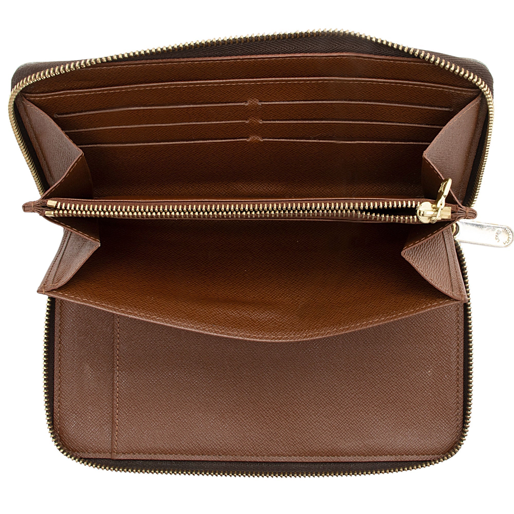 Louis Vuitton Monogram Canvas Zippy Organizer Wallet (SHF-3cNAxo)