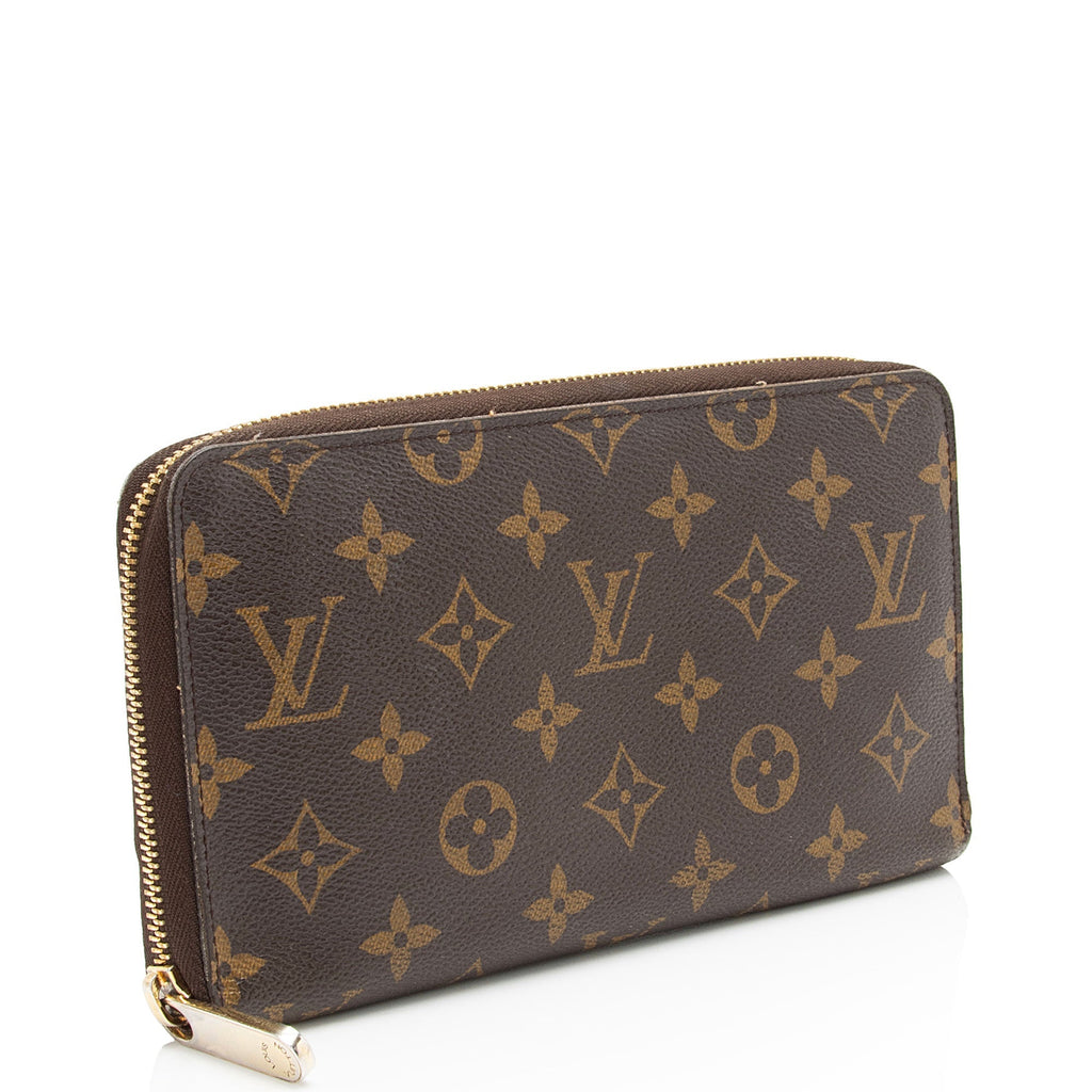 Louis Vuitton Monogram Canvas Zippy Organizer Wallet (SHF-3cNAxo)