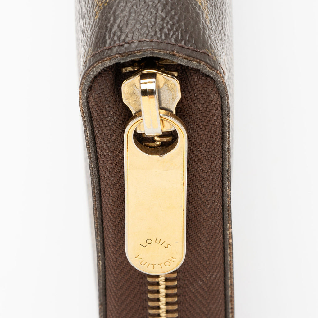 Louis Vuitton Monogram Canvas Zippy Organizer Wallet (SHF-P5q8pD)
