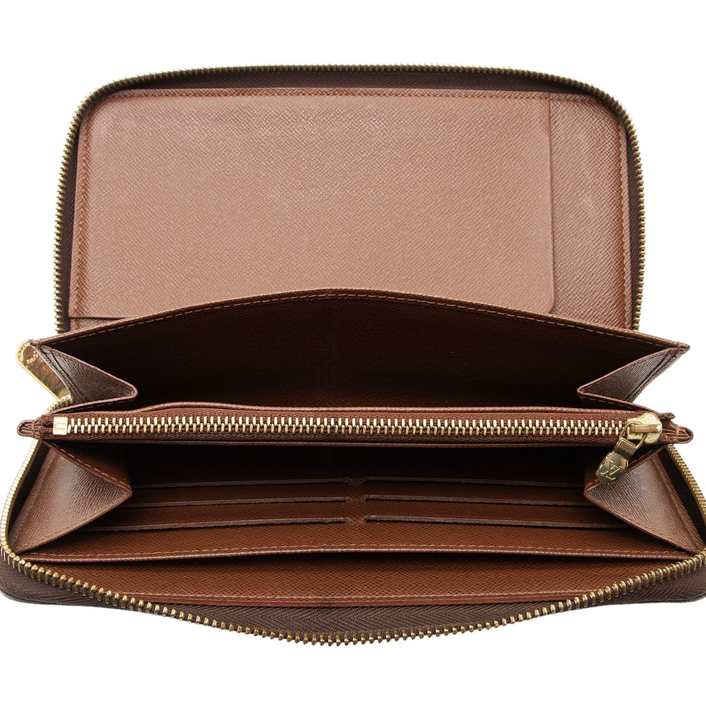 Louis Vuitton Monogram Canvas Zippy Organizer Wallet (SHF-P5q8pD)