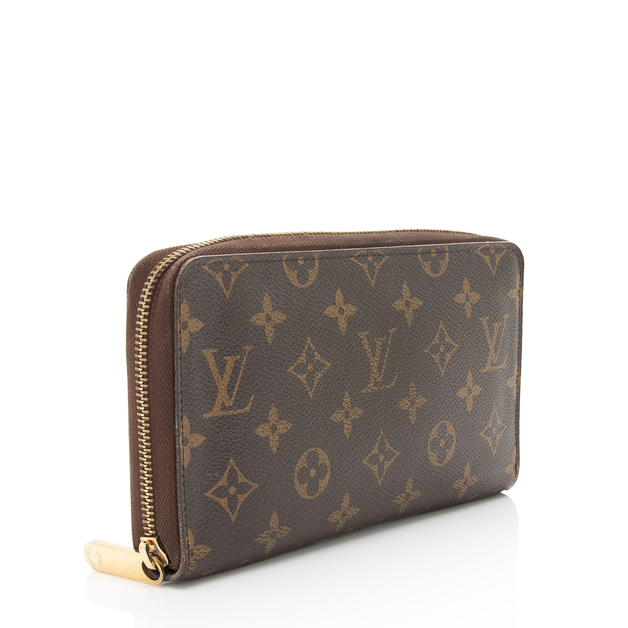 Louis Vuitton Monogram Canvas Zippy Organizer Wallet (SHF-P5q8pD)
