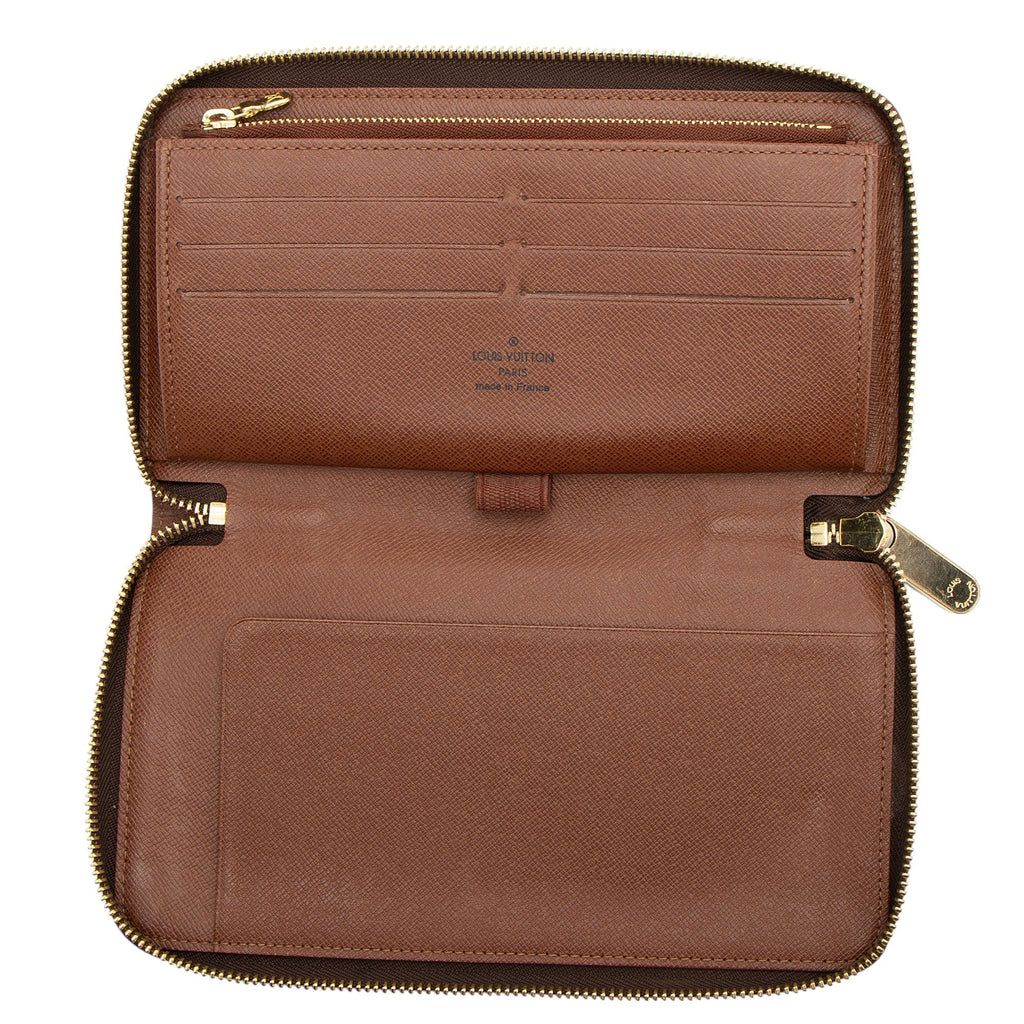 Louis Vuitton Monogram Canvas Zippy Organizer Wallet