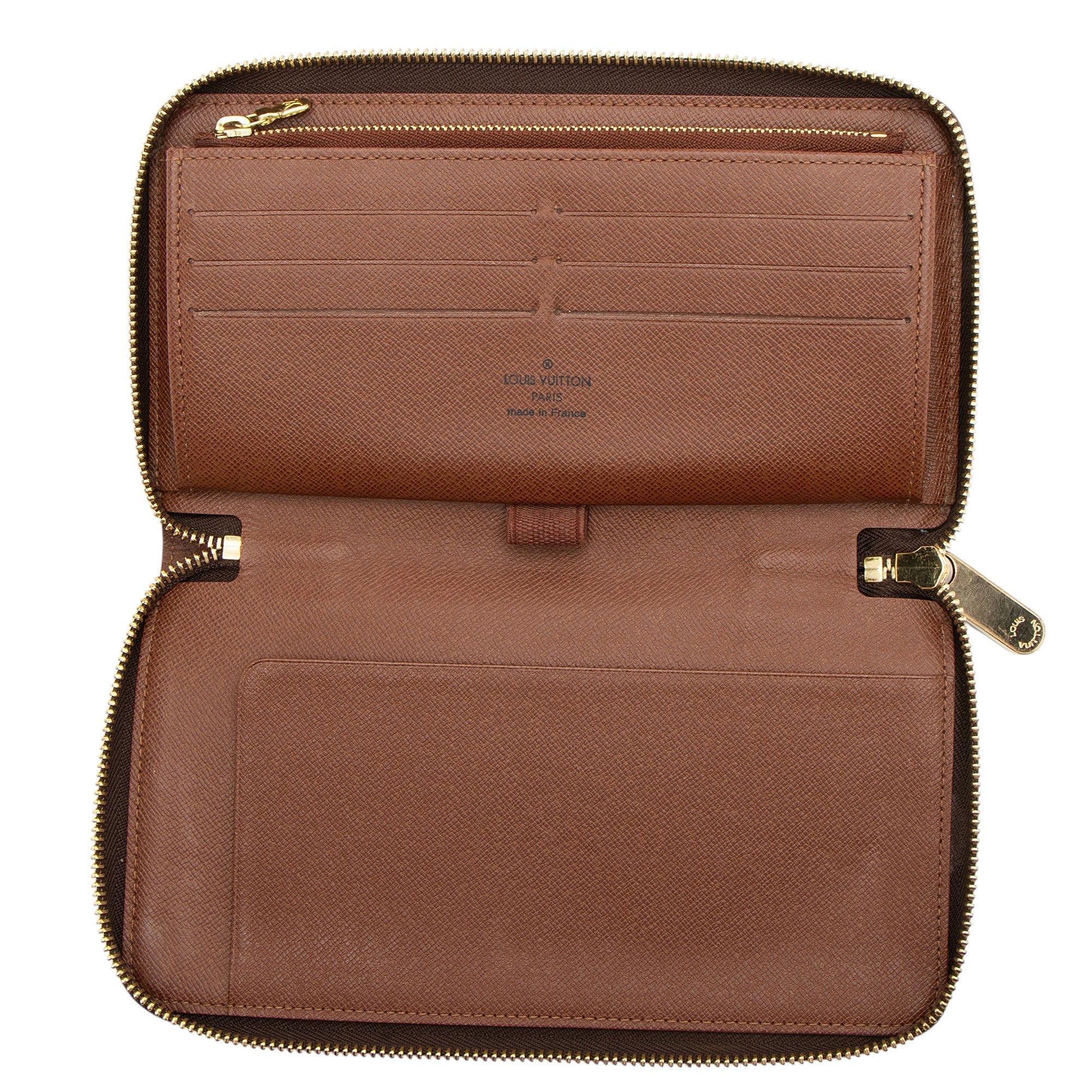 Louis Vuitton Monogram Canvas Zippy Organizer Wallet