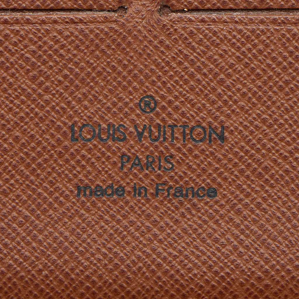 Louis Vuitton Monogram Canvas Zippy Organizer Wallet