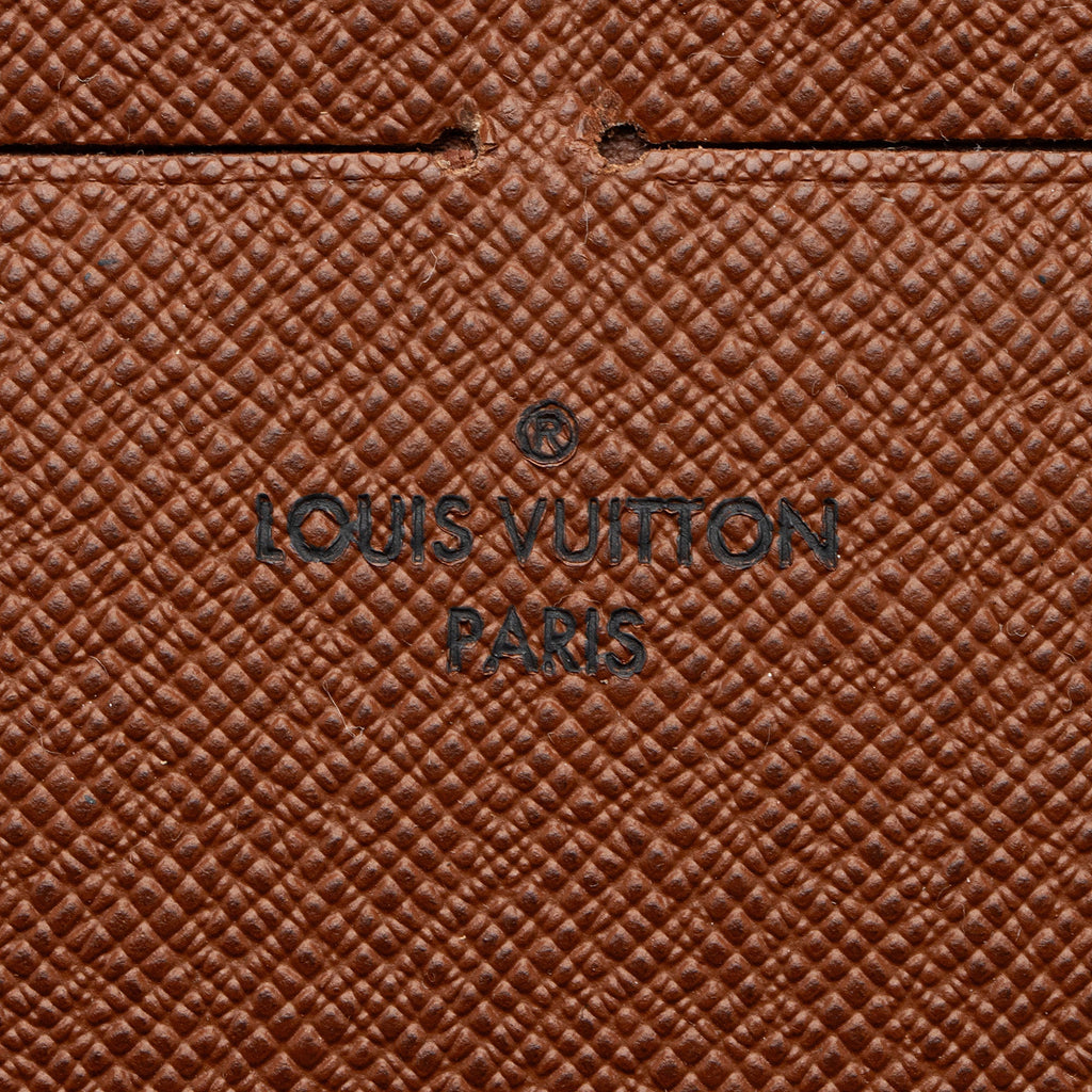 Louis Vuitton Monogram Canvas Zippy Organizer Wallet