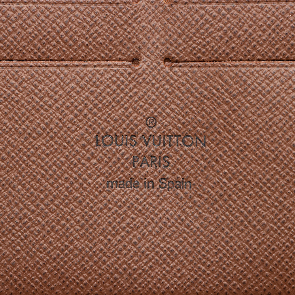 Louis Vuitton Monogram Canvas Zippy Organizer Wallet