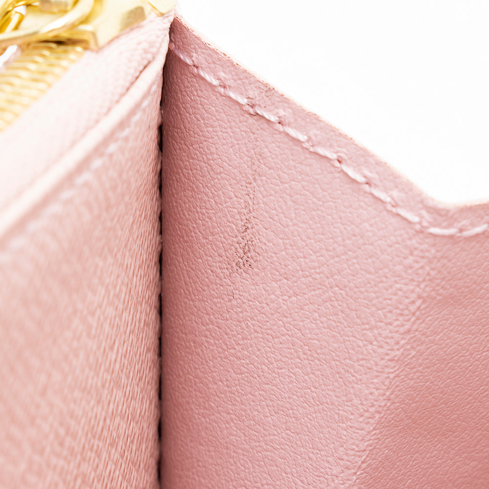 Louis Vuitton Monogram Canvas Zippy Wallet (SHF-19507)