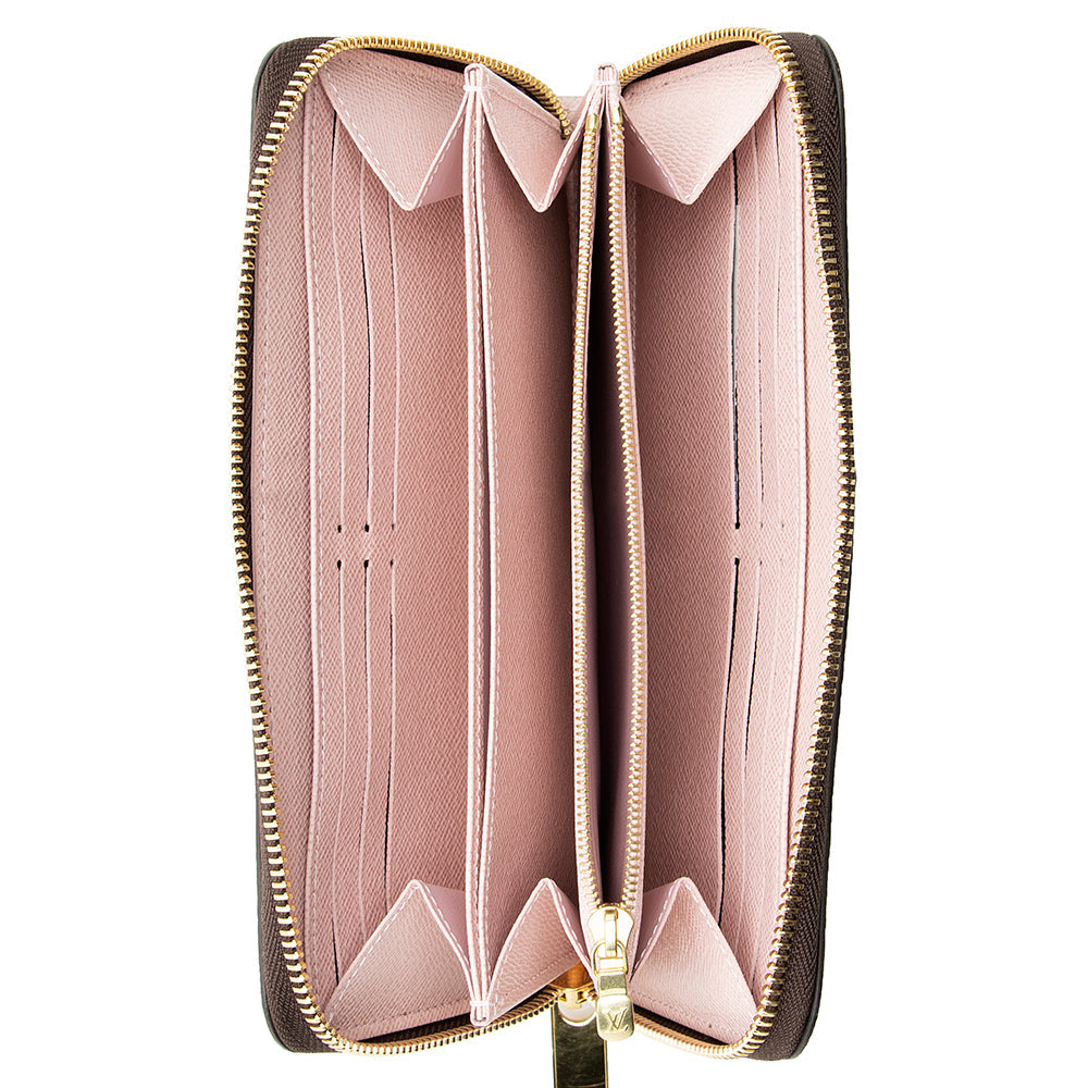 Louis Vuitton Monogram Canvas Zippy Wallet (SHF-19507)