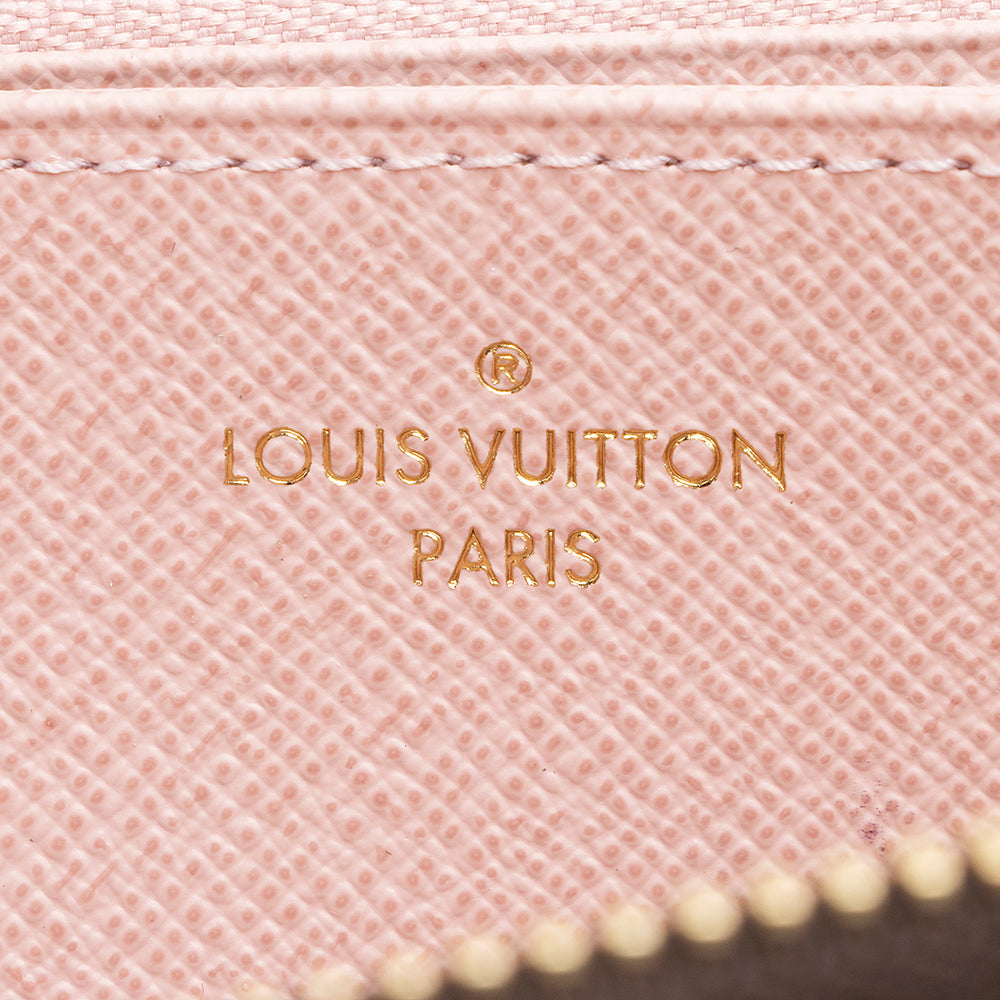 Louis Vuitton Monogram Canvas Zippy Wallet (SHF-19507)