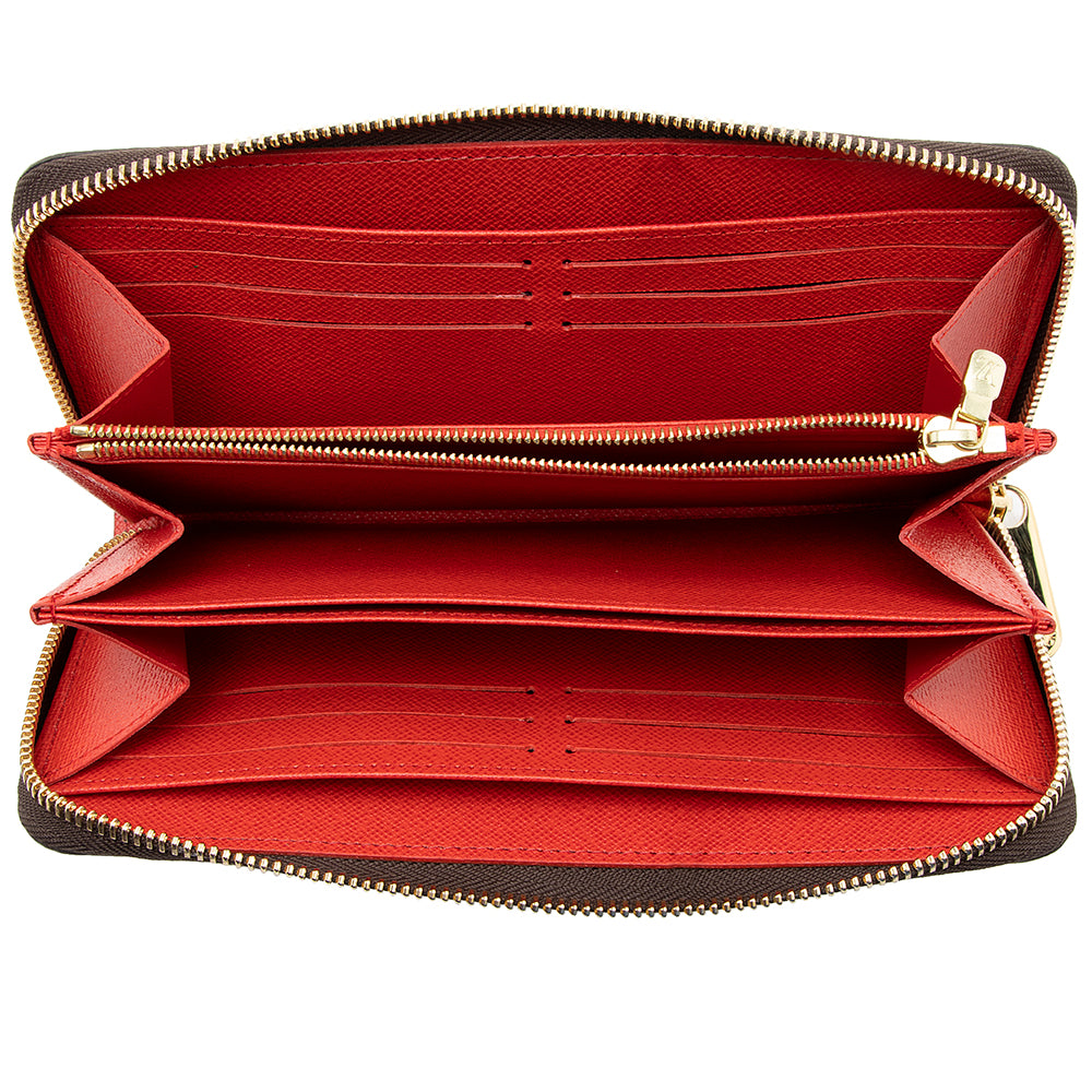 Louis Vuitton Monogram Canvas Zippy Wallet (SHF-20699)