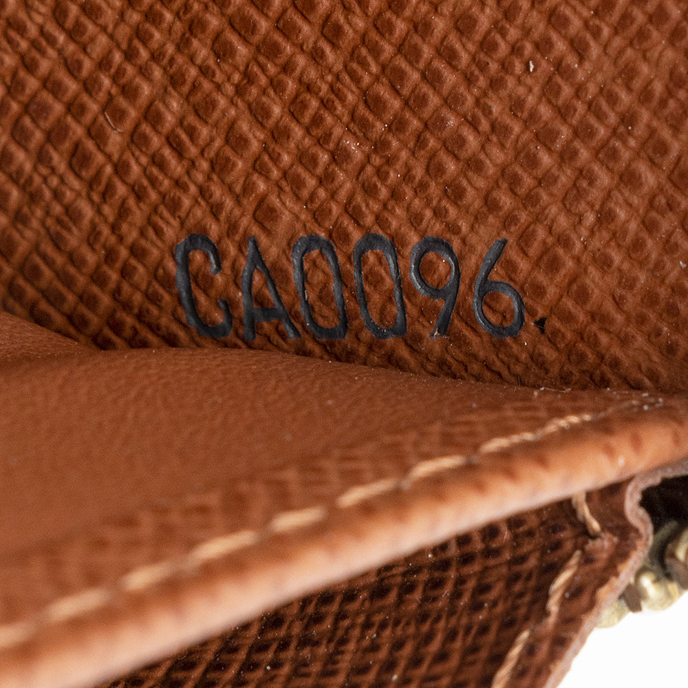 Louis Vuitton Monogram Canvas Zippy Wallet (SHF-21599)