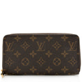 Louis Vuitton Monogram Canvas Zippy Wallet (SHF-21599)