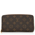 Louis Vuitton Monogram Canvas Zippy Wallet (SHF-21989)