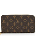 Louis Vuitton Monogram Canvas Zippy Wallet (SHF-23819)