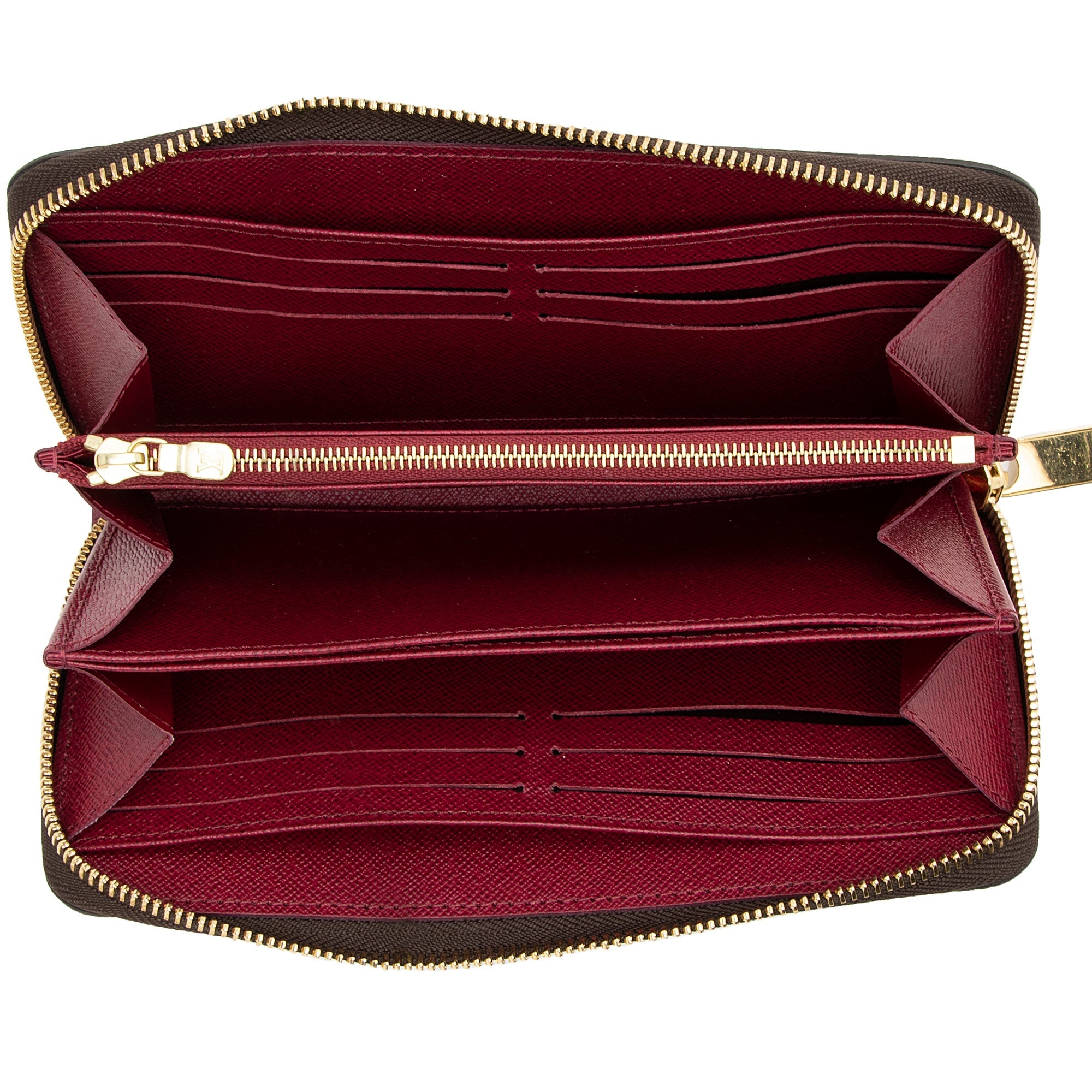 Louis Vuitton Monogram Canvas Zippy Wallet (SHF-23819)