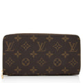 Louis Vuitton Monogram Canvas Zippy Wallet (SHF-7EaHIa)