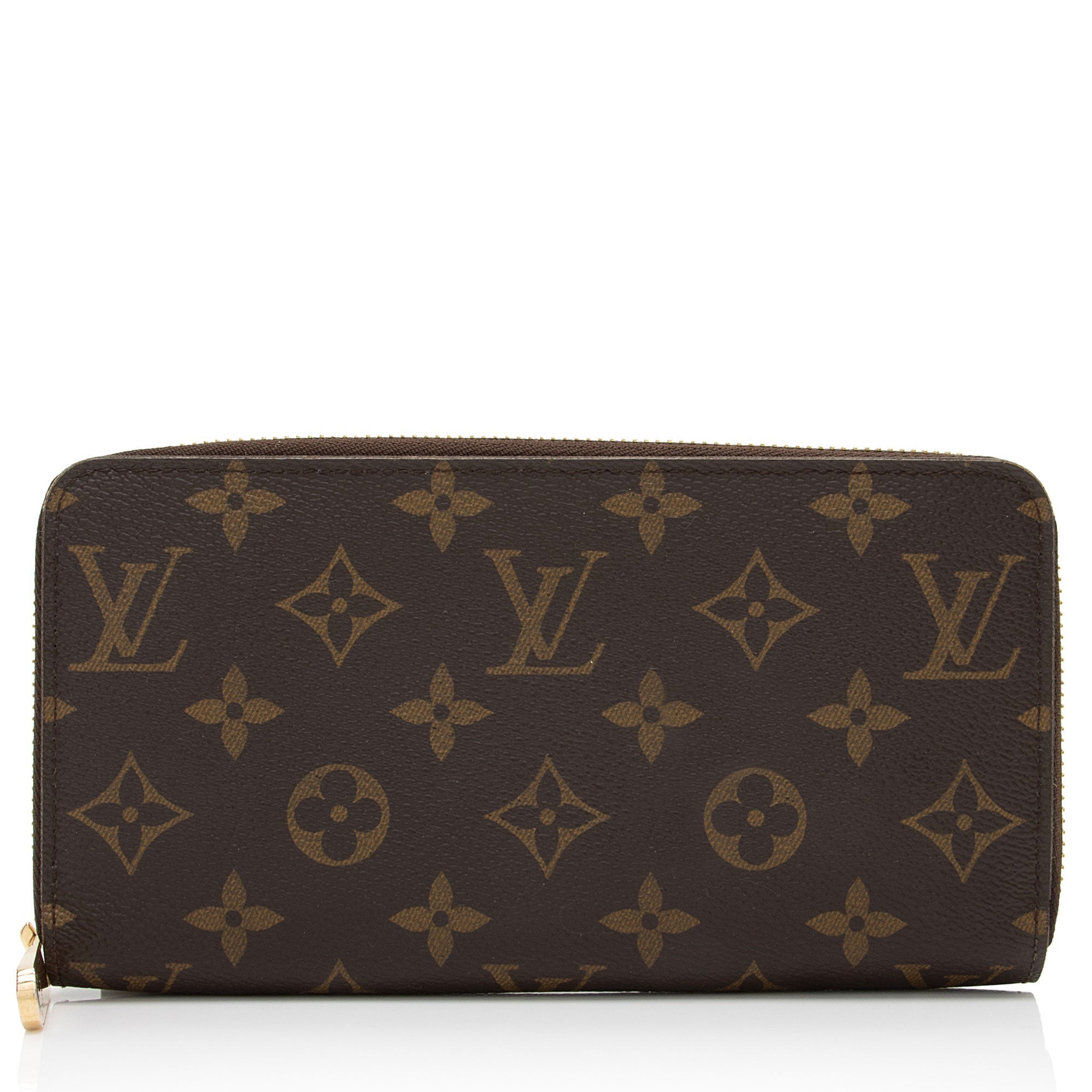 Louis Vuitton Monogram Canvas Zippy Wallet (SHF-7EaHIa)