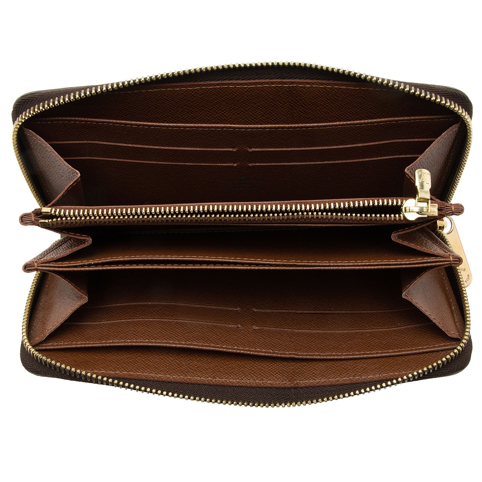 Louis Vuitton Monogram Canvas Zippy Wallet (SHF-7EaHIa)