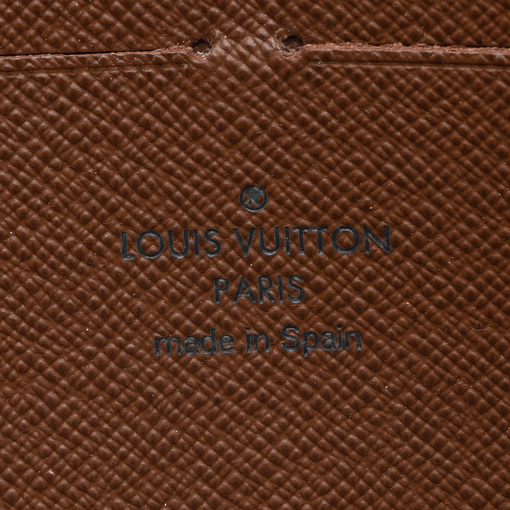 Louis Vuitton Monogram Canvas Zippy Wallet (SHF-7EaHIa)