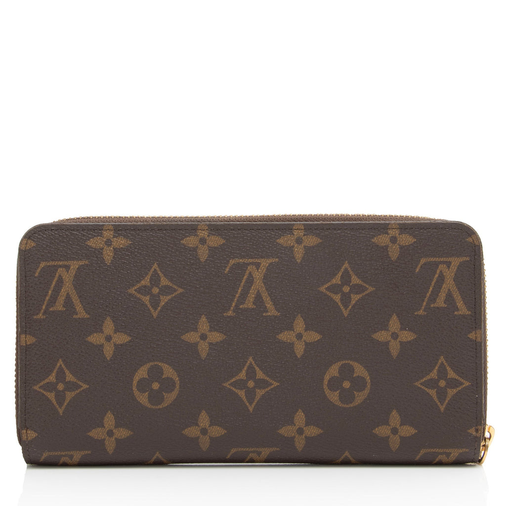 Louis Vuitton Monogram Canvas Zippy Wallet (SHF-JxPPMQ)