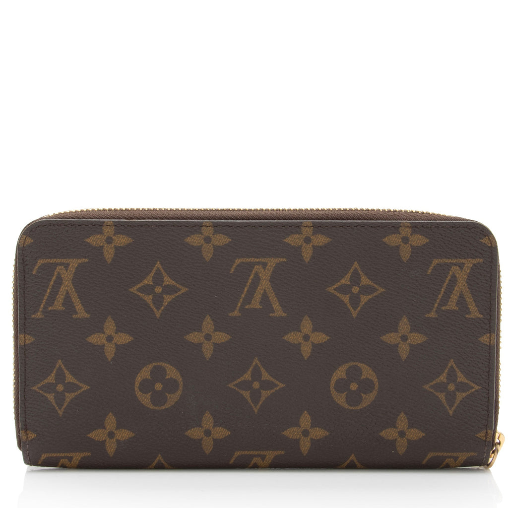 Louis Vuitton Monogram Canvas Zippy Wallet (SHF-64sKuq)
