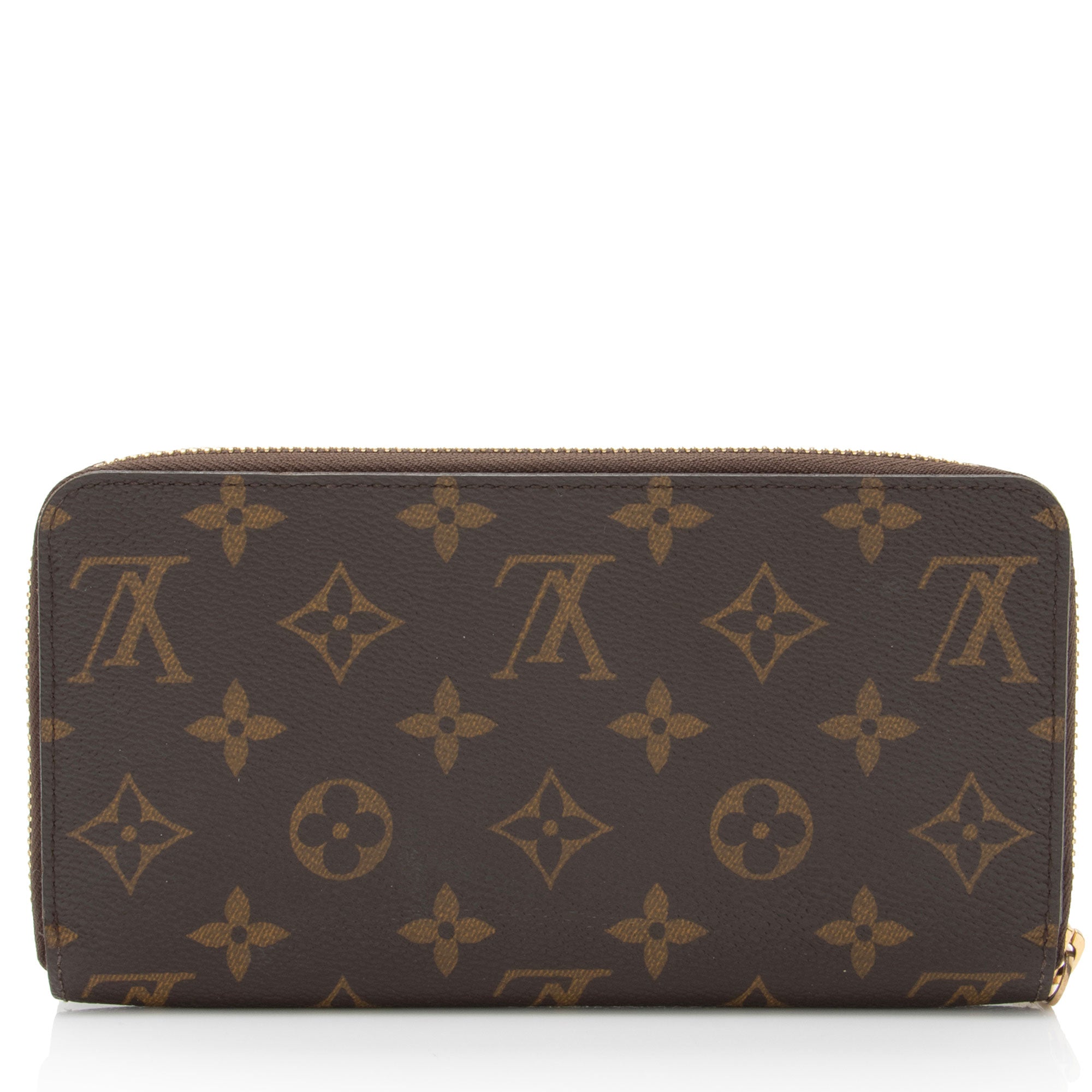 Louis Vuitton Monogram Canvas Zippy Wallet (SHF-64sKuq)