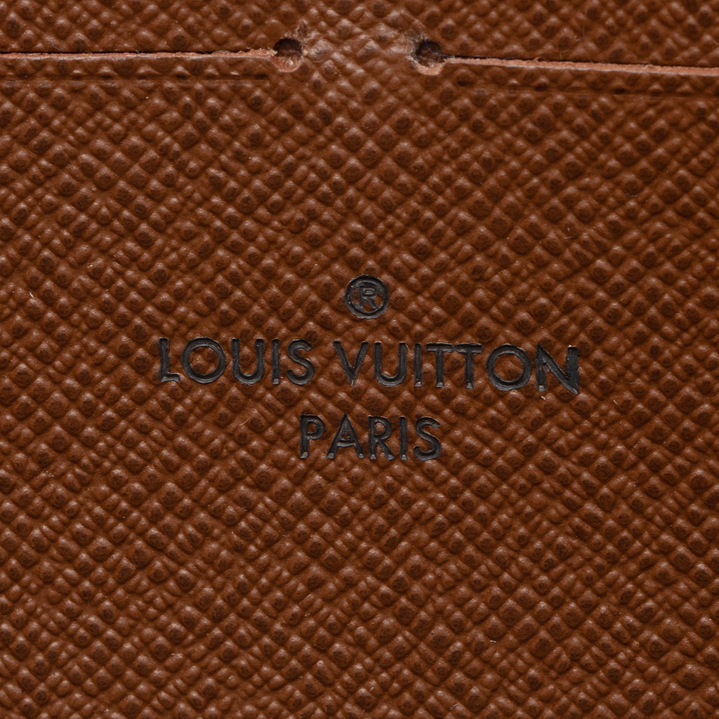 Louis Vuitton Monogram Canvas Zippy Wallet (SHF-64sKuq)