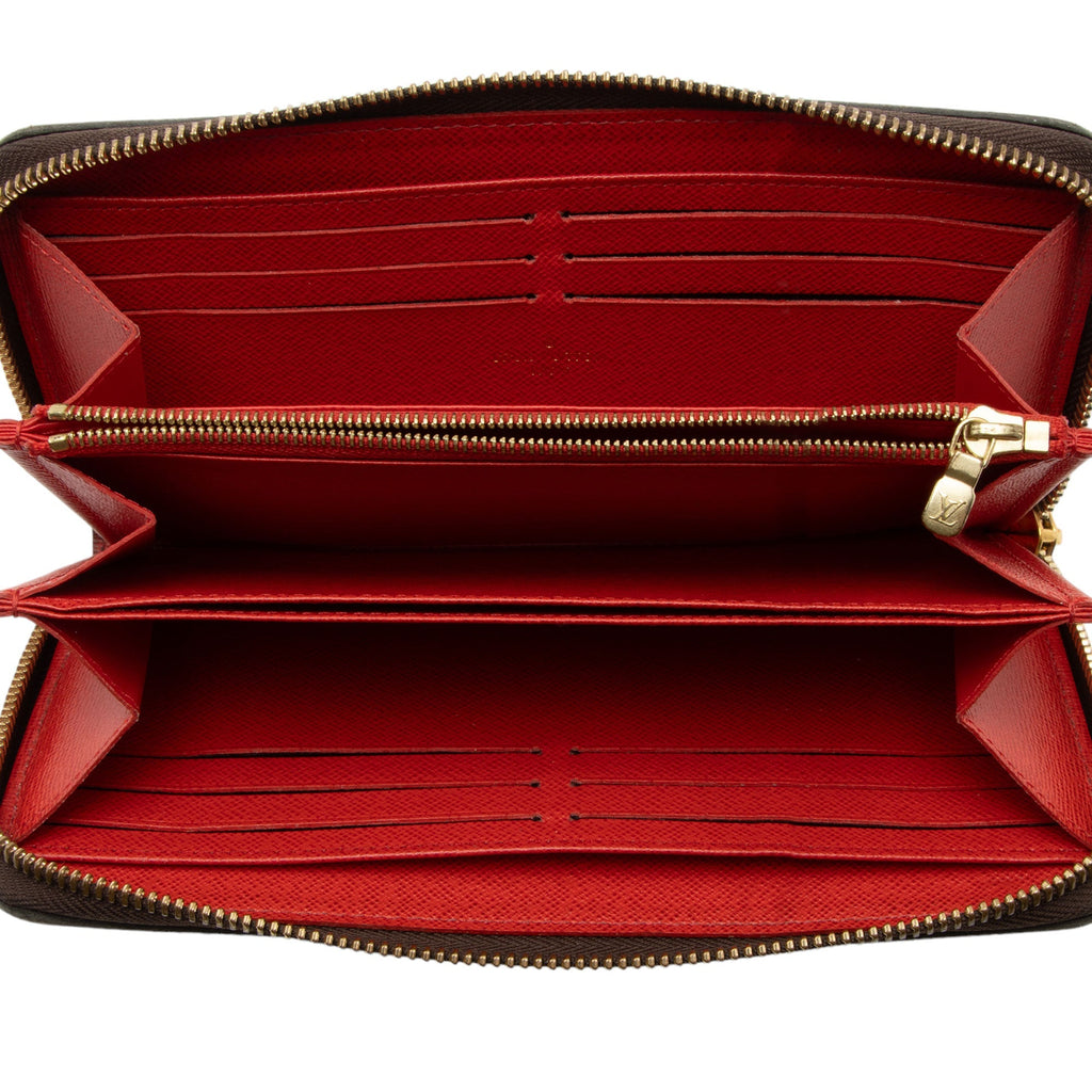 Louis Vuitton Monogram Canvas Zippy Wallet (SHF-3GB61m)