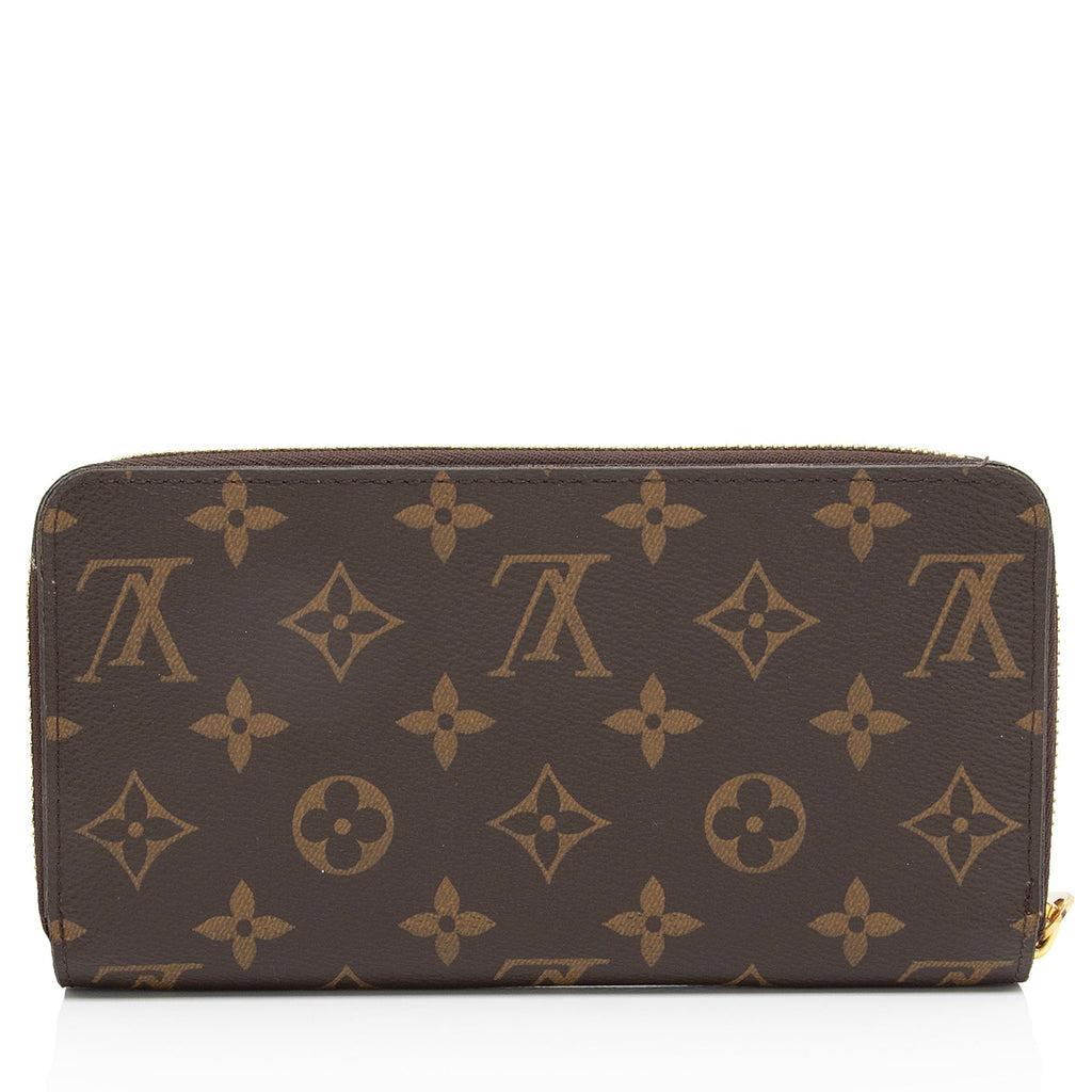 Louis Vuitton Monogram Canvas Zippy Wallet (SHF-yemJGR)