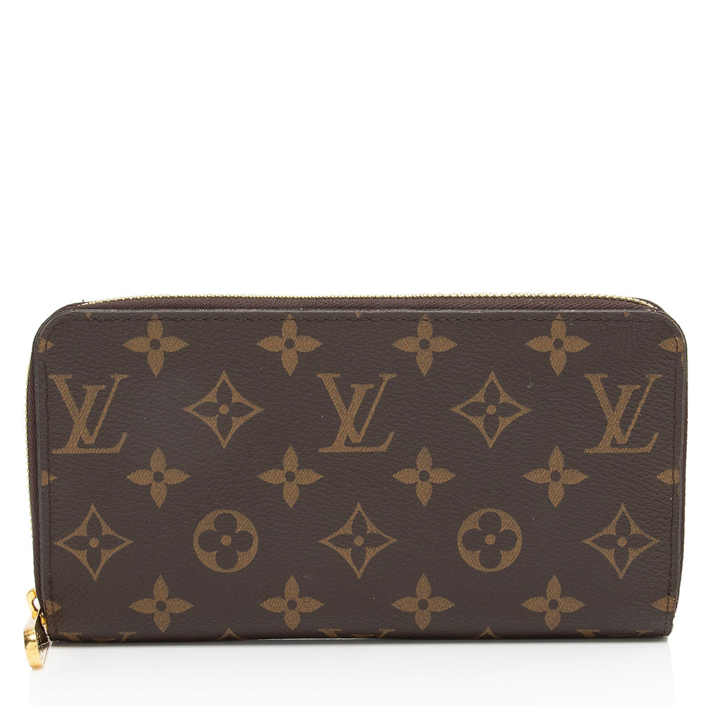 Louis Vuitton Monogram Canvas Zippy Wallet (SHF-yemJGR)