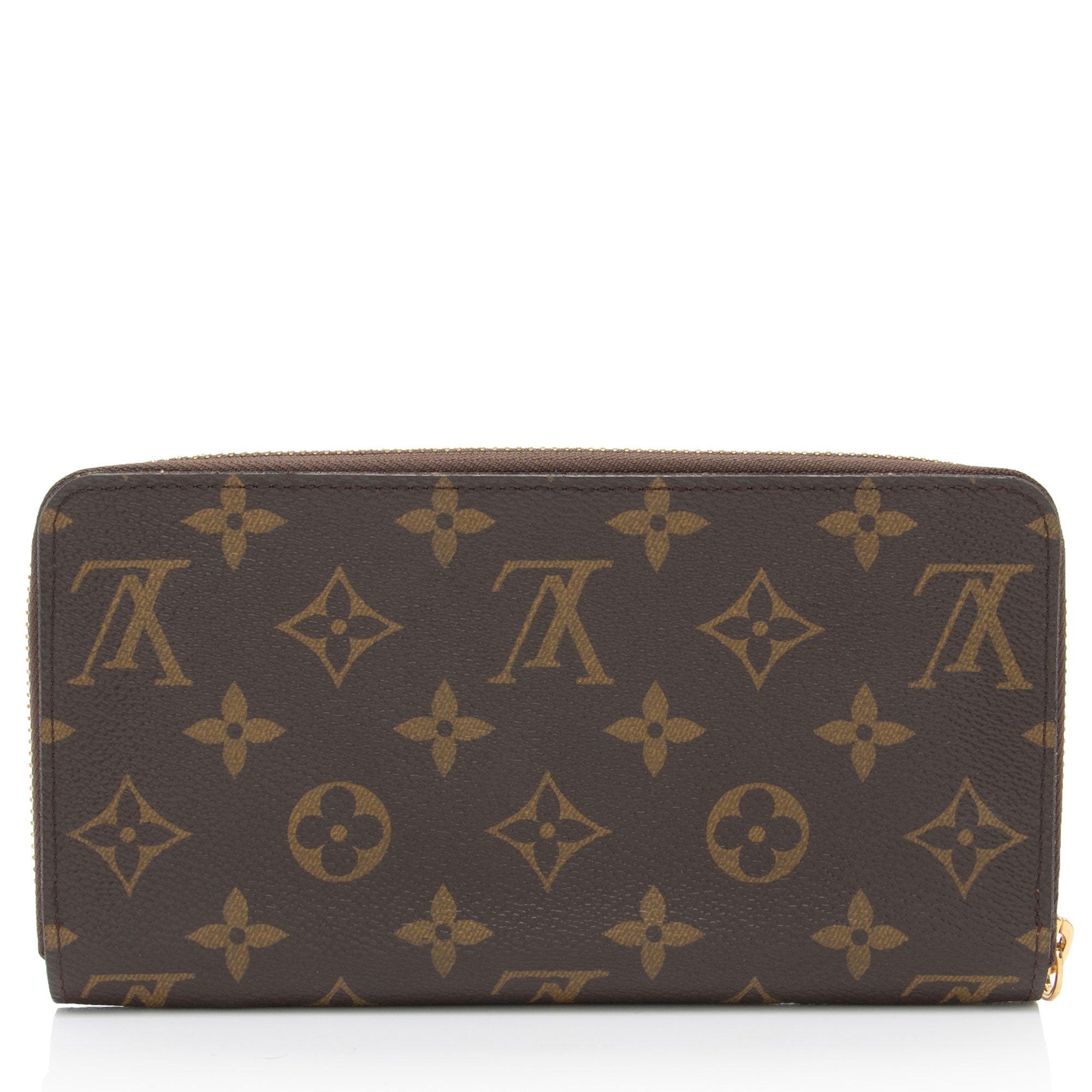Louis Vuitton Monogram Canvas Zippy Wallet (SHF-BcVv18)