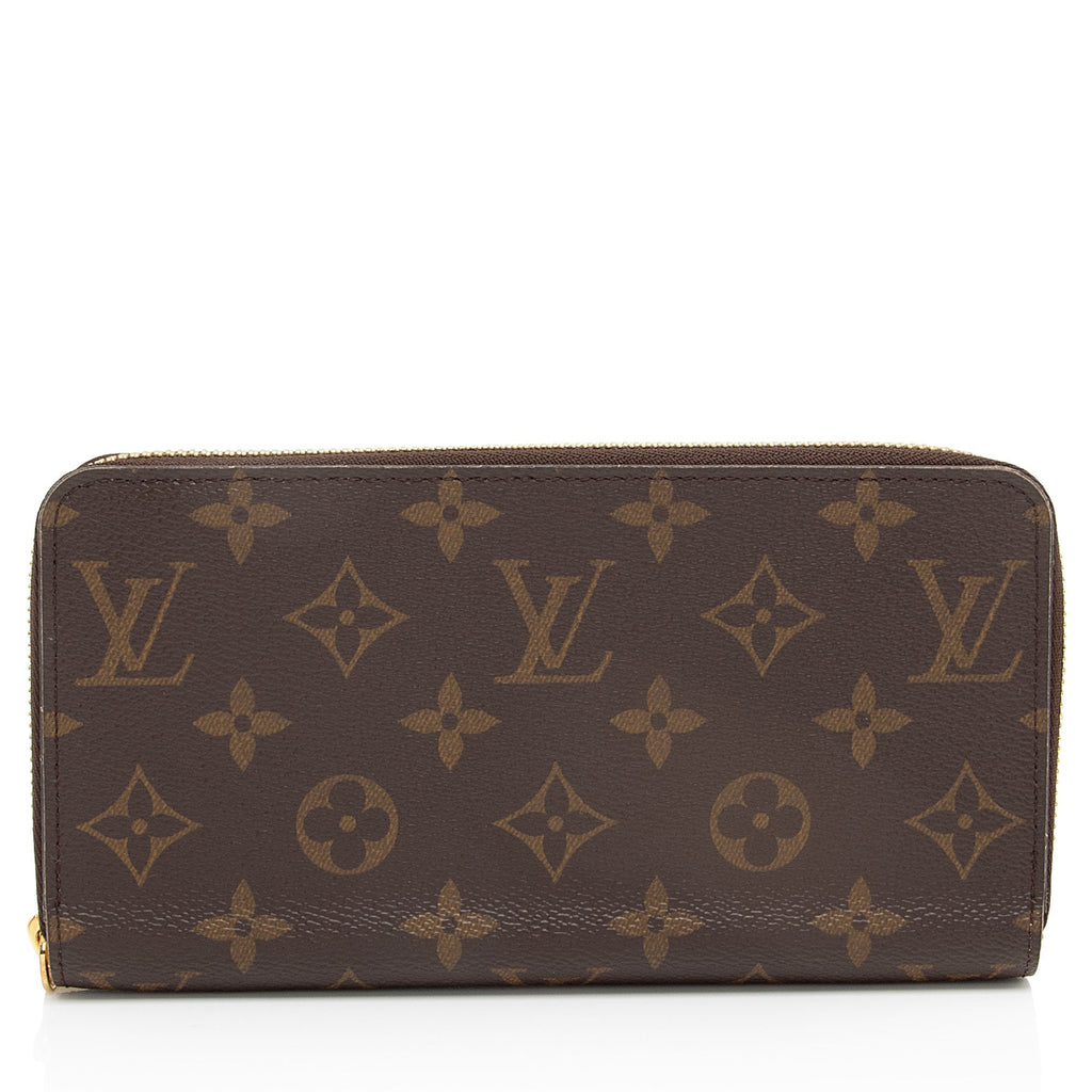 Louis Vuitton Monogram Canvas Zippy Wallet (SHF-i3N2Zj)
