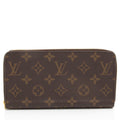 Louis Vuitton Monogram Canvas Zippy Wallet (SHF-i3N2Zj)