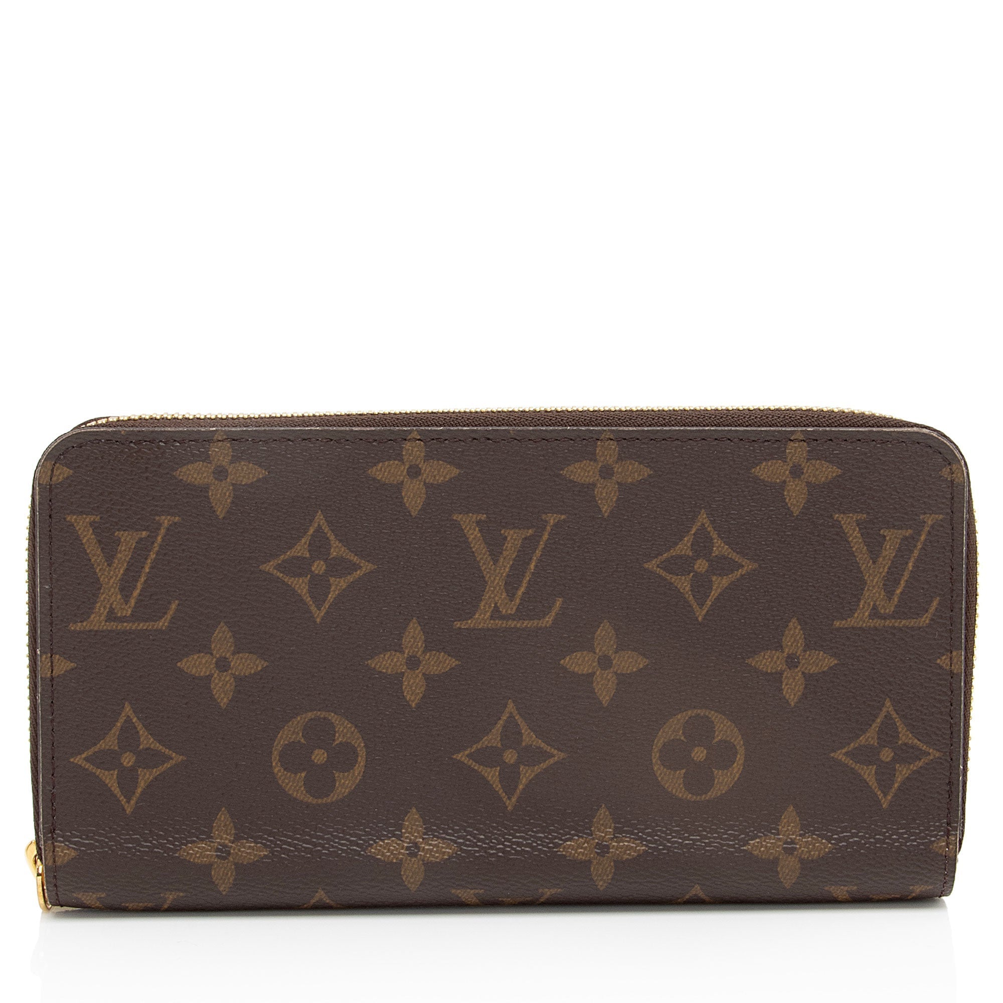 Louis Vuitton Monogram Canvas Zippy Wallet (SHF-i3N2Zj)