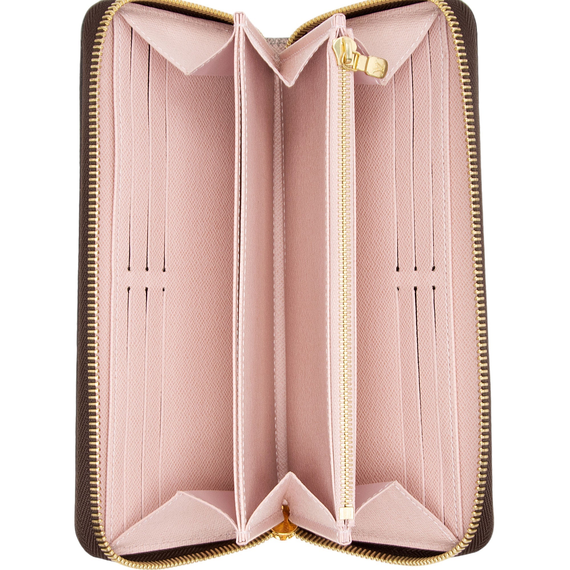 Louis Vuitton Monogram Canvas Zippy Wallet (SHF-i3N2Zj)