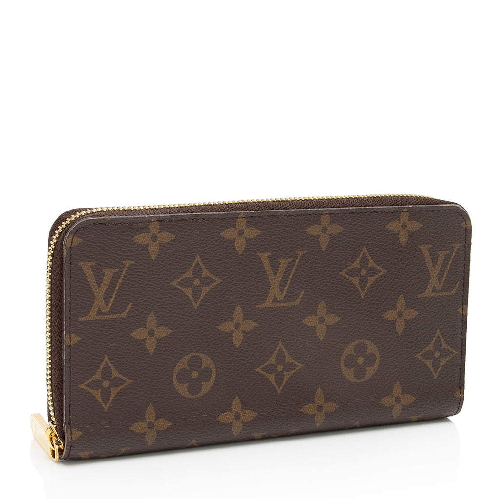 Louis Vuitton Monogram Canvas Zippy Wallet (SHF-i3N2Zj)