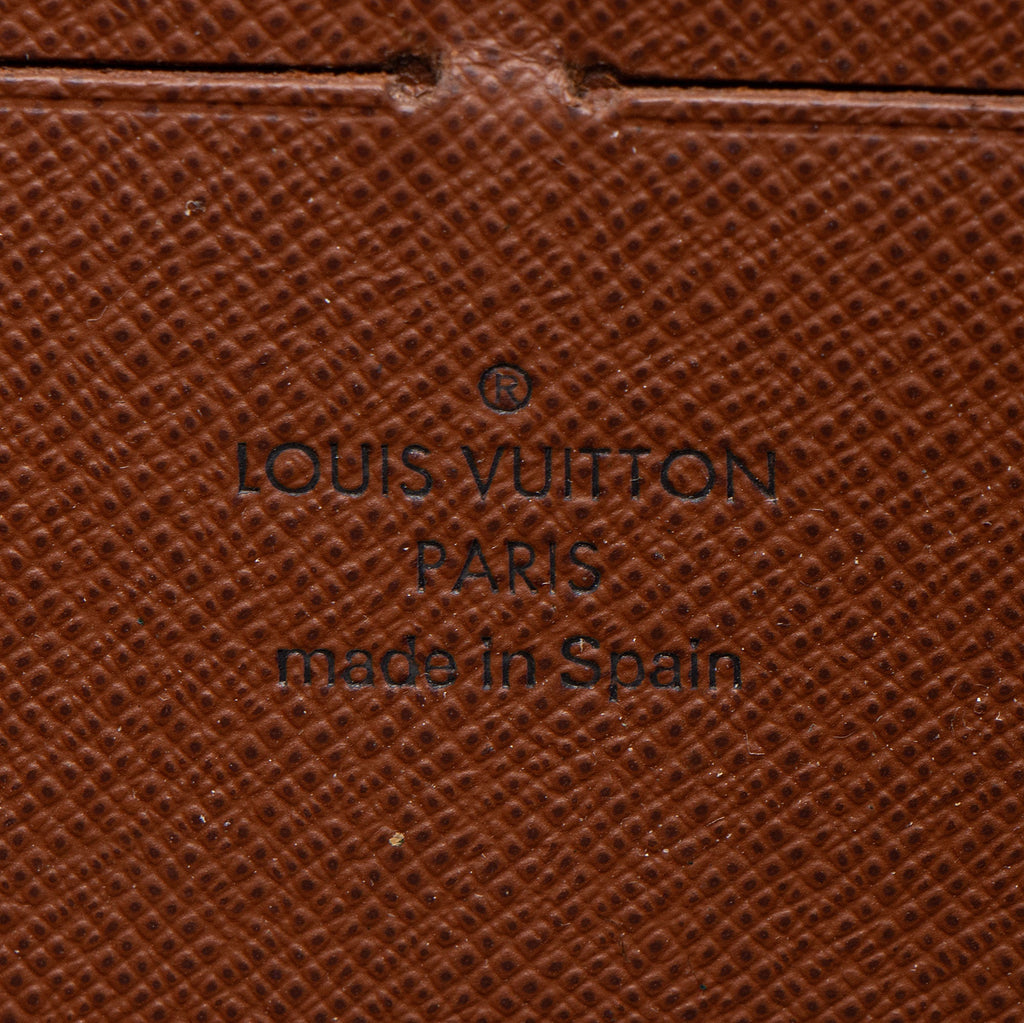 Louis Vuitton Monogram Canvas Zippy Wallet