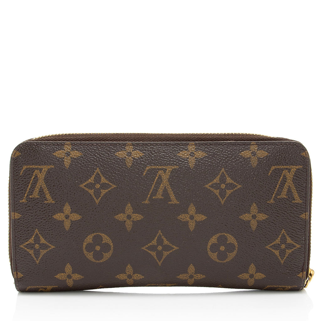 Louis Vuitton Monogram Canvas Zippy Wallet