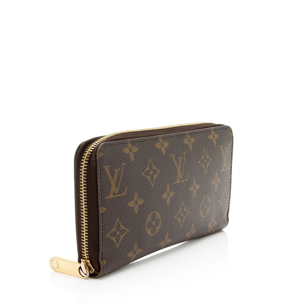 Louis Vuitton Monogram Canvas Zippy Wallet