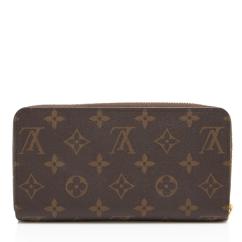 Louis Vuitton Monogram Canvas Zippy Wallet