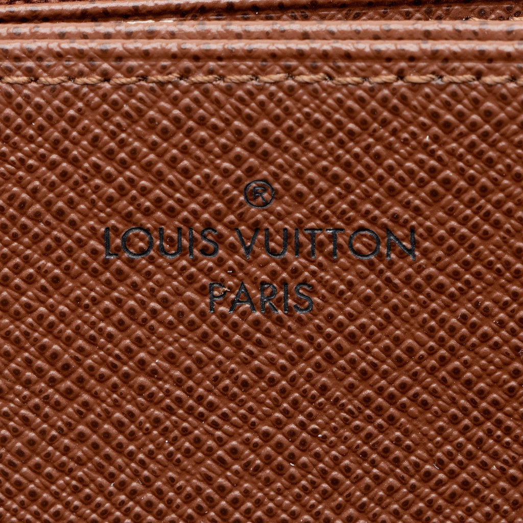 Louis Vuitton Monogram Canvas Zippy Wallet