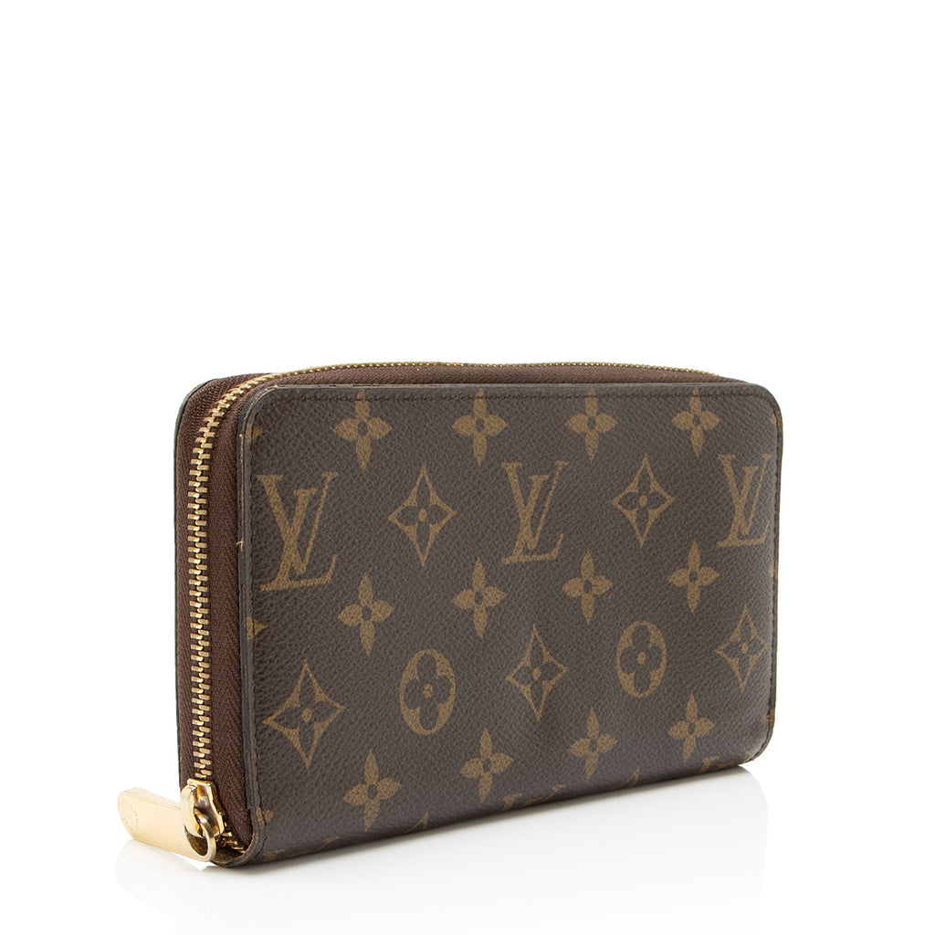 Louis Vuitton Monogram Canvas Zippy Wallet