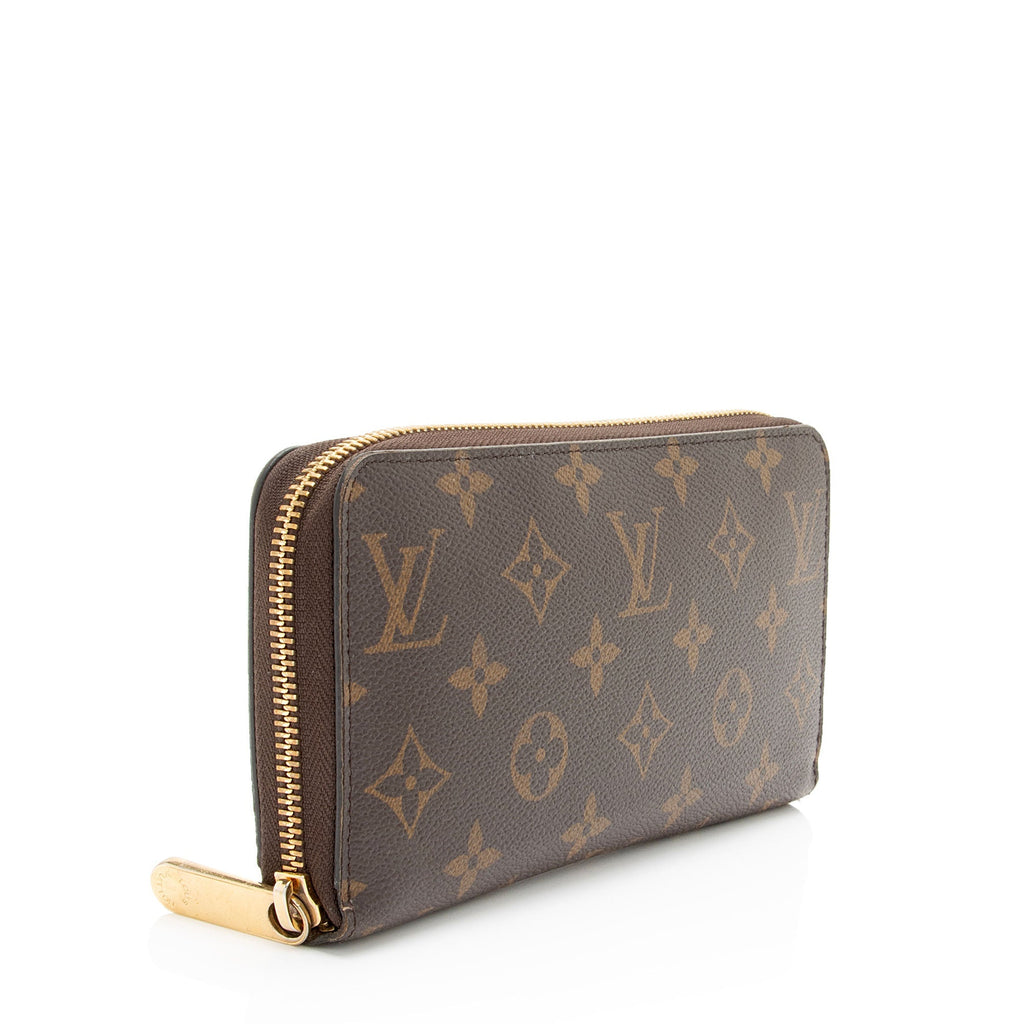 Louis Vuitton Monogram Canvas Zippy Wallet