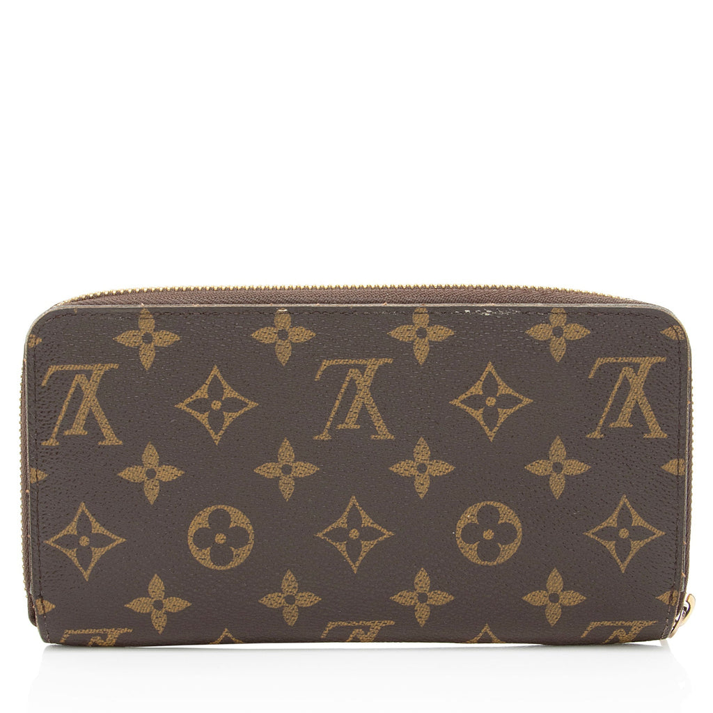 Louis Vuitton Monogram Canvas Zippy Wallet