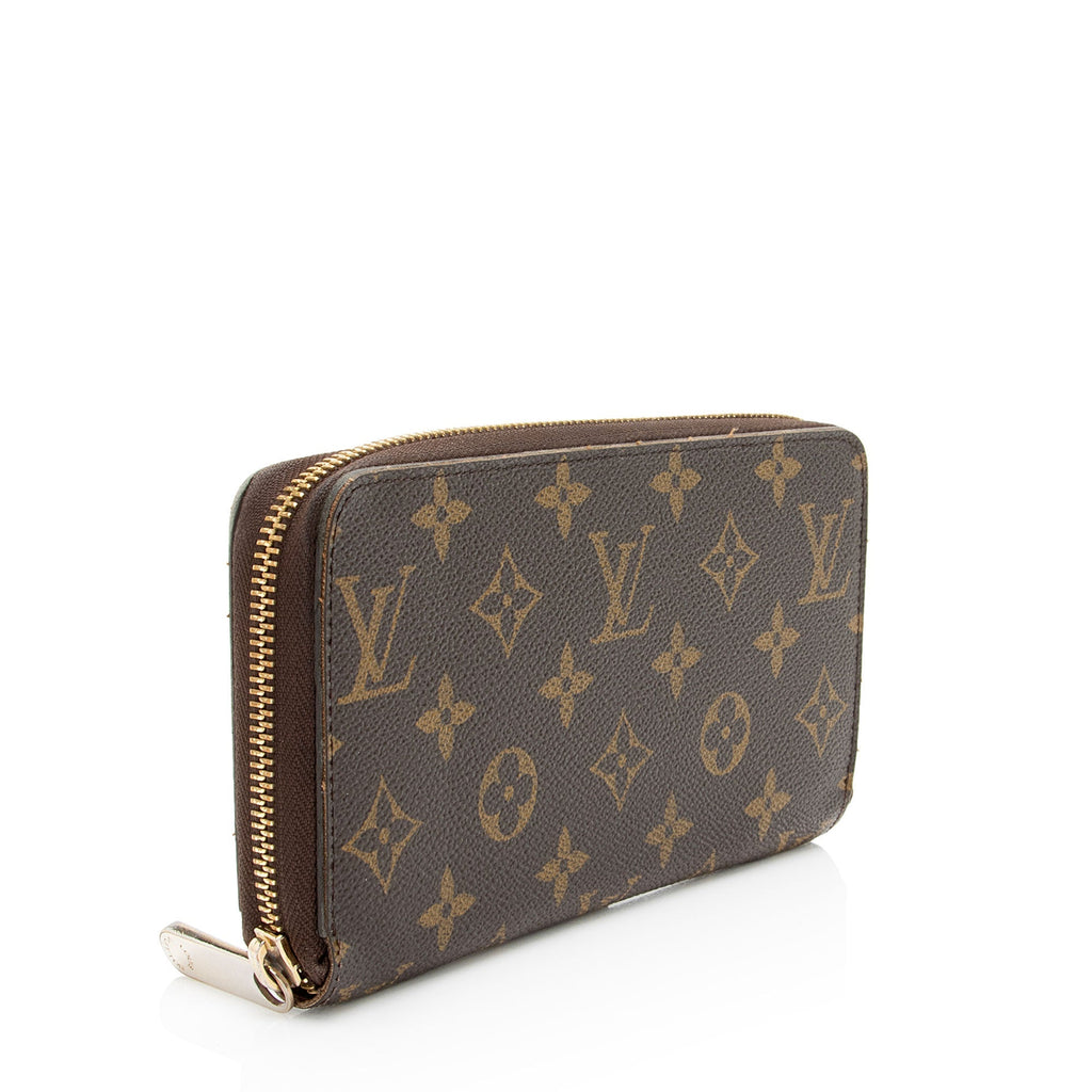 Louis Vuitton Monogram Canvas Zippy Wallet