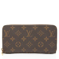 Louis Vuitton Monogram Canvas Zippy Wallet