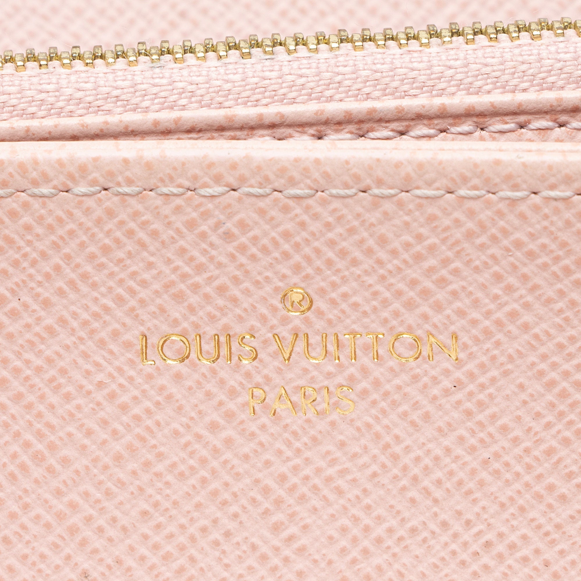 Louis Vuitton Monogram Canvas Zippy Wallet