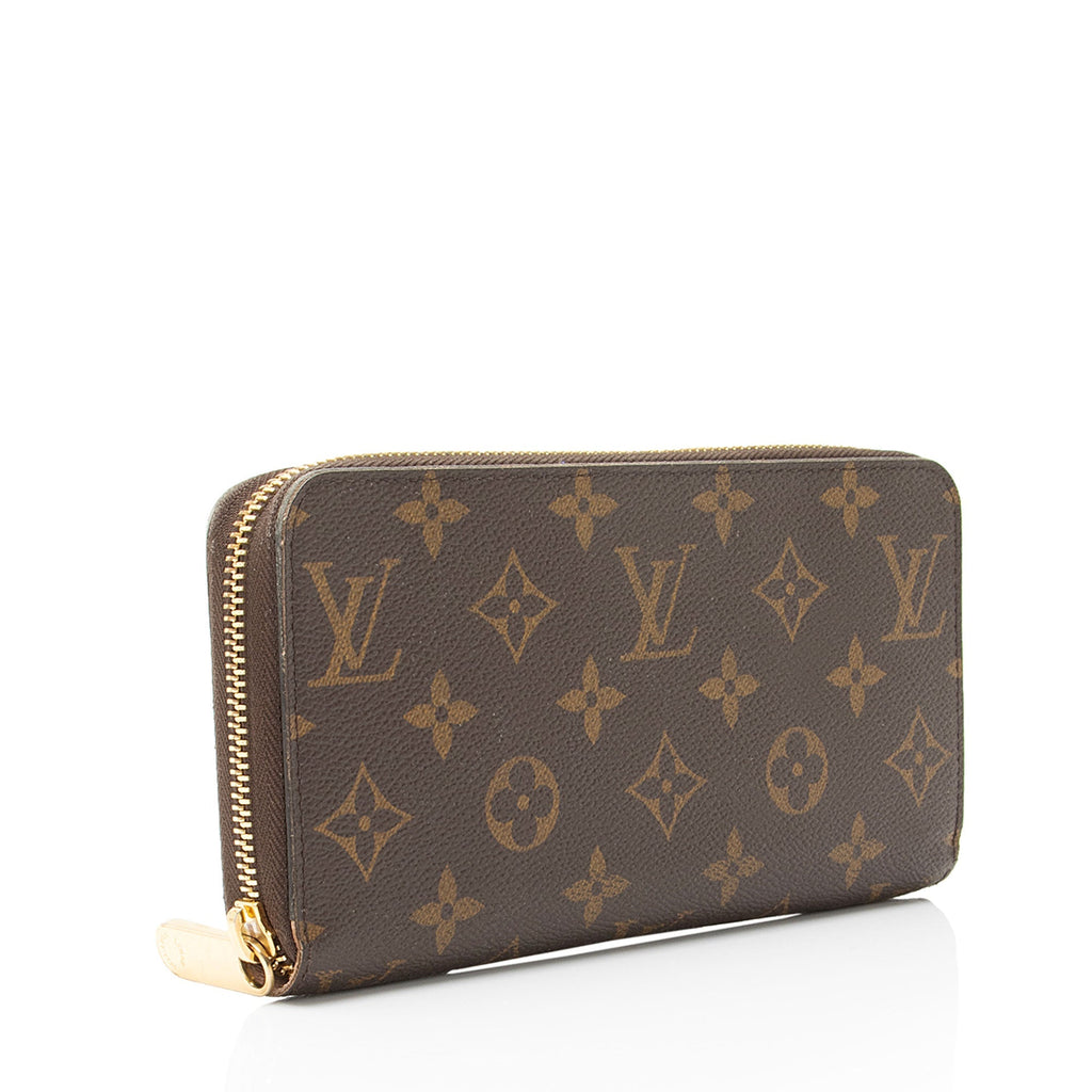 Louis Vuitton Monogram Canvas Zippy Wallet