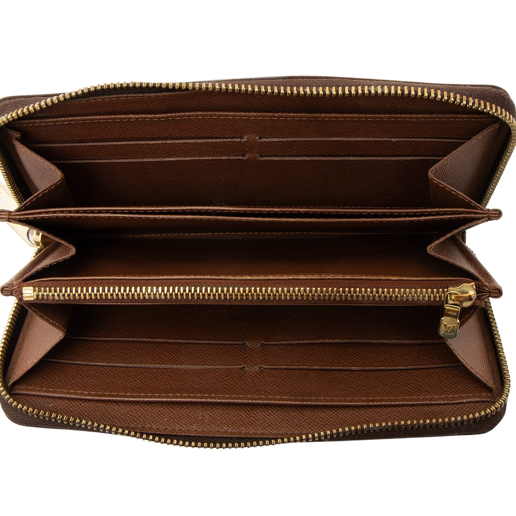 Louis Vuitton Monogram Canvas Zippy Wallet