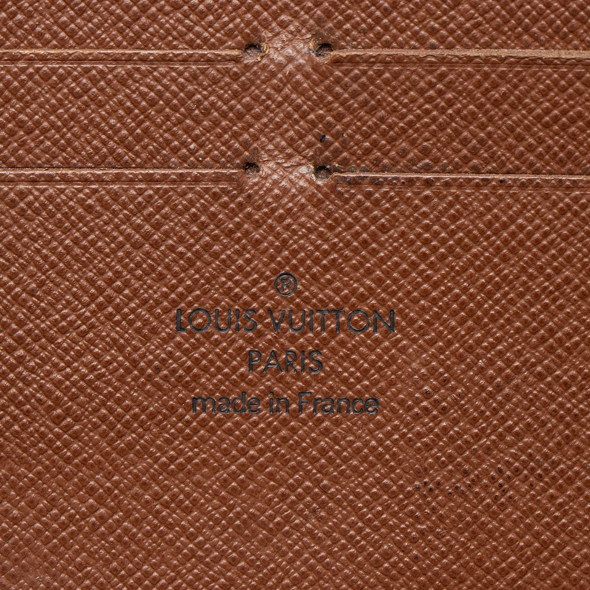 Louis Vuitton Monogram Canvas Zippy Wallet